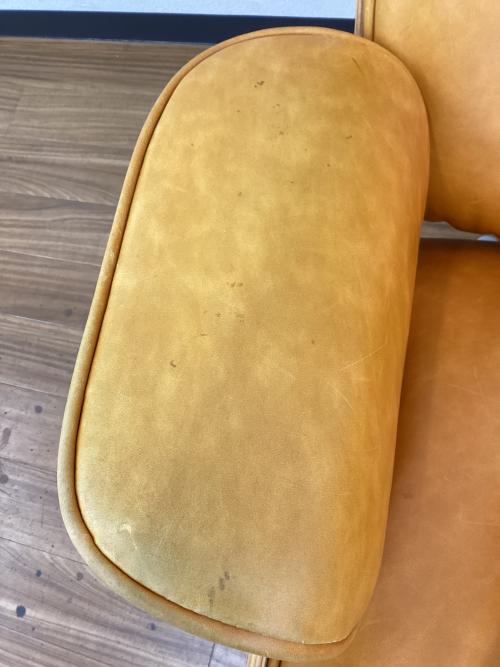 トレファクマーケット久喜店】ラウンジチェアー オットマン付き リ