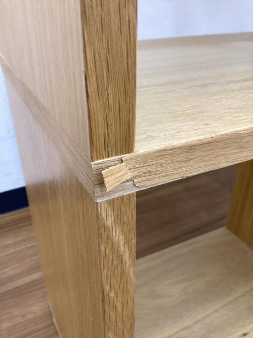 無印良品 (ムジルシリョウヒン) オープンラック ナチュラル 3×3 オーク材 スタッキングシェルフ 幅:約121㎝