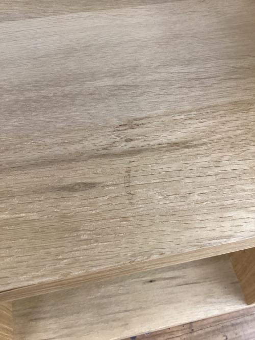 無印良品 (ムジルシリョウヒン) オープンラック ナチュラル 3×3 オーク材 スタッキングシェルフ 幅:約121㎝