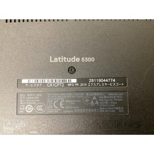 DELL(デル)Latitude 5300 電源ボタン剥げ有り 13.3インチ