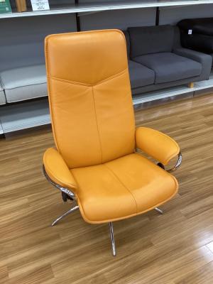 Ekornes (エコーネス) リクライニングチェアー ストレスレスチェア　CITY　レザー オットマン欠品