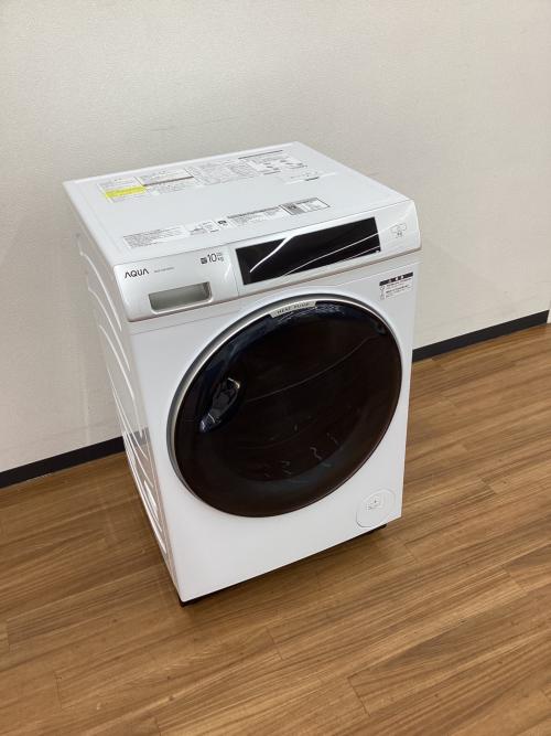 AQUA (アクア) ドラム式洗濯乾燥機 洗濯容量10.0kg 乾燥容量5.0kg 2025年製 AQW-DM10R-R(W)