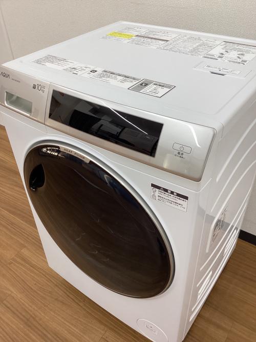 AQUA (アクア) ドラム式洗濯乾燥機 洗濯容量10.0kg 乾燥容量5.0kg 2025年製 AQW-DM10R-R(W)
