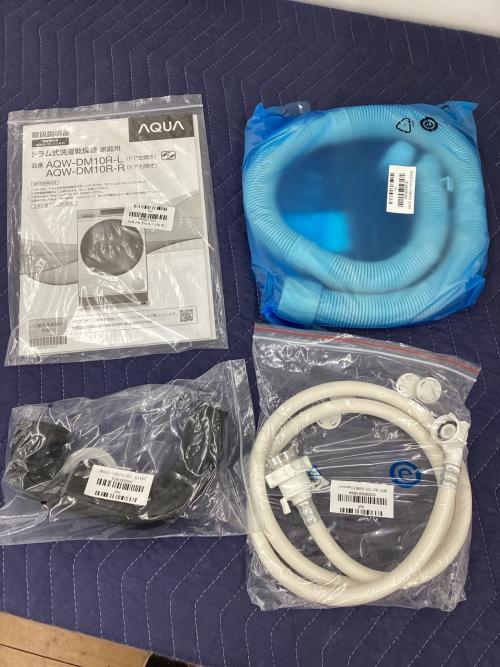 AQUA (アクア) ドラム式洗濯乾燥機 洗濯容量10.0kg 乾燥容量5.0kg 2025年製 AQW-DM10R-R(W)