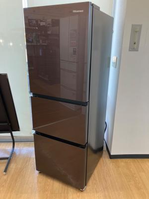Hisense (ハイセンス) 3ドア冷蔵庫 HR-G280HBR 2024年製 283L
