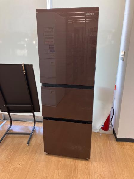 Hisense (ハイセンス) 3ドア冷蔵庫 HR-G280HBR 2024年製 283L