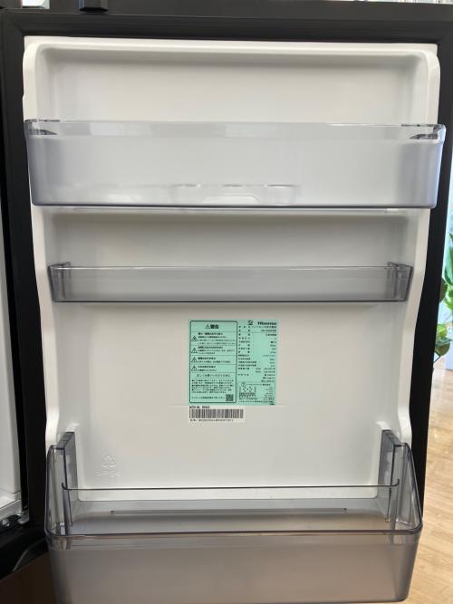 Hisense (ハイセンス) 3ドア冷蔵庫 HR-G280HBR 2024年製 283L