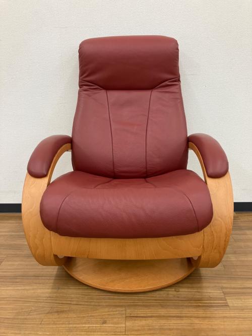 リクライニングチェアー オットマン付き