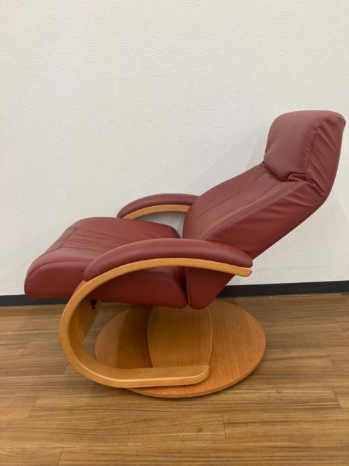 リクライニングチェアー オットマン付き