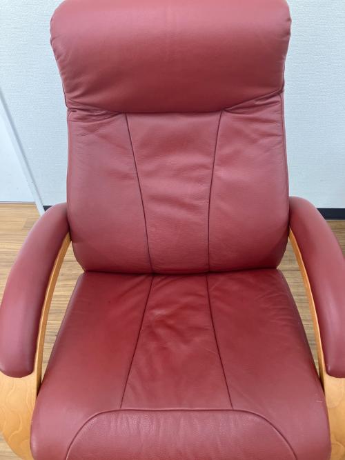 リクライニングチェアー オットマン付き