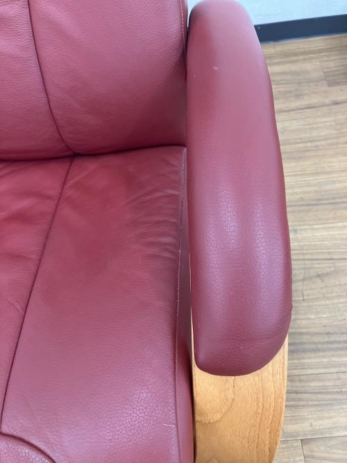 リクライニングチェアー オットマン付き