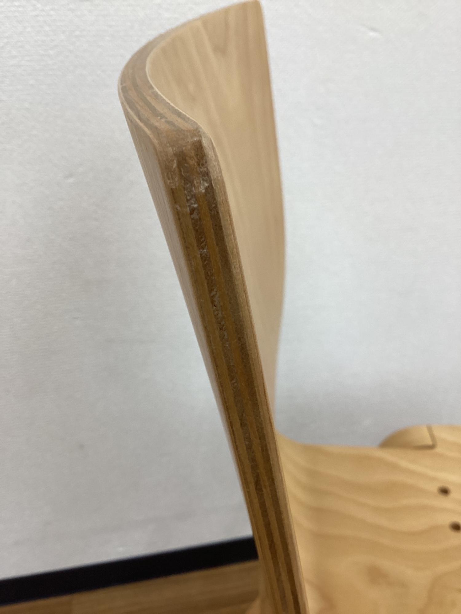 状態良好 カンディハウス ラピス スタッキングチェア サールニオ夫妻 4 CONDE HOUSE (カンディハウス) スタッキングチェアー LAPIS