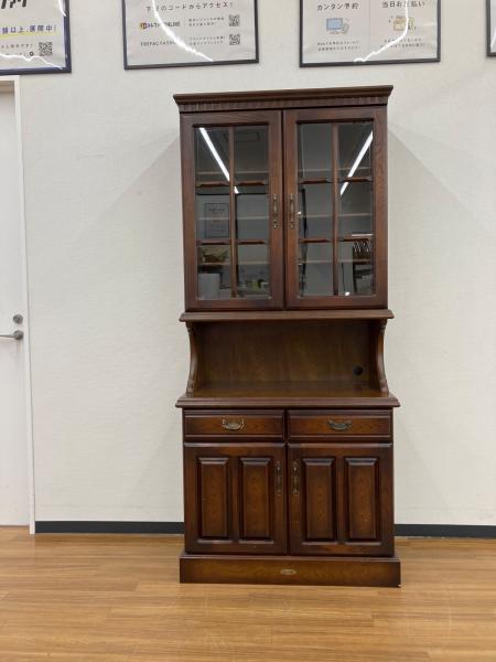 IDF太田長 (アイデイエフオオタチヨウ) atlanta 2枚扉食器棚