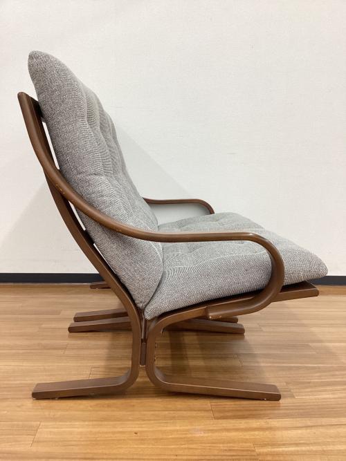 冨士ファニチア (フジファニチア) 2人掛けソファー L08310 ブラウン×グレー Agio