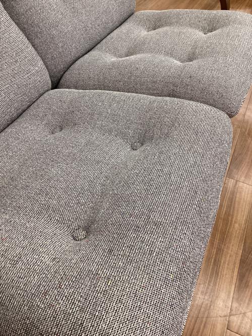 冨士ファニチア (フジファニチア) 2人掛けソファー L08310 ブラウン×グレー Agio