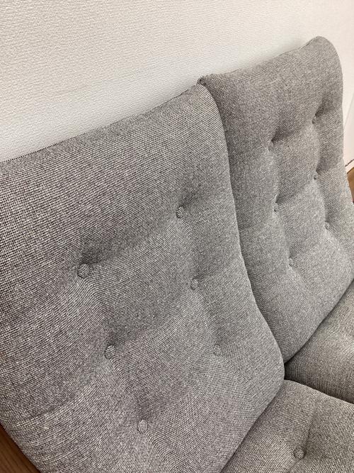 冨士ファニチア (フジファニチア) 2人掛けソファー L08310 ブラウン×グレー Agio