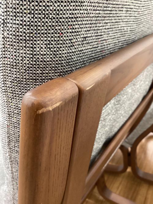 冨士ファニチア (フジファニチア) 2人掛けソファー L08310 ブラウン×グレー Agio