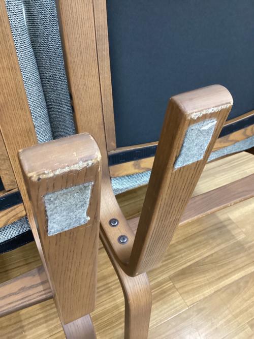 冨士ファニチア (フジファニチア) 2人掛けソファー L08310 ブラウン×グレー Agio