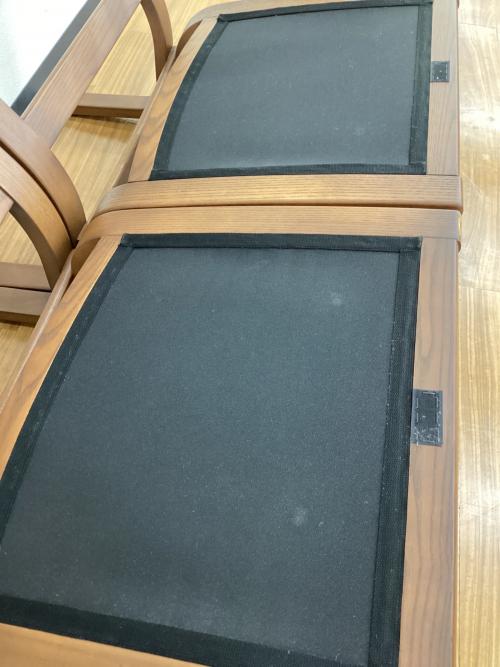 冨士ファニチア (フジファニチア) 2人掛けソファー L08310 ブラウン×グレー Agio