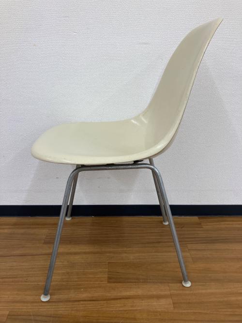 Herman Miller (ハーマンミラー) サイドシェルチェア Hベース Summit社スタンプ(1950～80年代)  ベースネジ切れあり