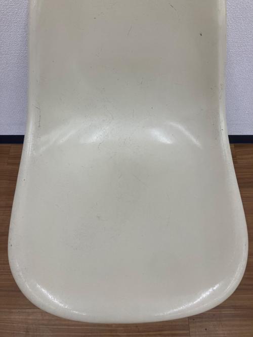 Herman Miller (ハーマンミラー) サイドシェルチェア Hベース Summit社スタンプ(1950～80年代)  ベースネジ切れあり