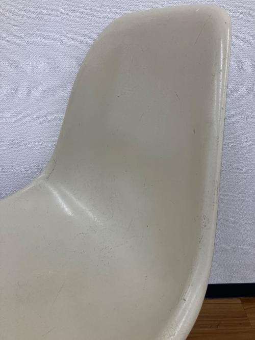 Herman Miller (ハーマンミラー) サイドシェルチェア Hベース Summit社スタンプ(1950～80年代)  ベースネジ切れあり