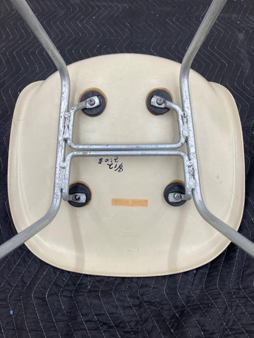 Herman Miller (ハーマンミラー) サイドシェルチェア Hベース Summit社スタンプ(1950～80年代)  ベースネジ切れあり