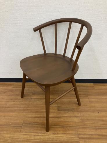 ①1F【used美品】カリモク　karimoku 椅子　チェア　ダイニング karimoku (カリモク) ダイニングチェアー CT7805K411 オーク材