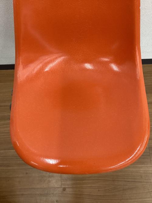Herman Miller (ハーマンミラー) サイドシェルチェア スタッキングベース Mスタンプ　ラベルあり 推定1959年製