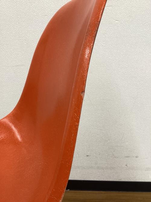 Herman Miller (ハーマンミラー) サイドシェルチェア スタッキングベース Mスタンプ　ラベルあり 推定1959年製