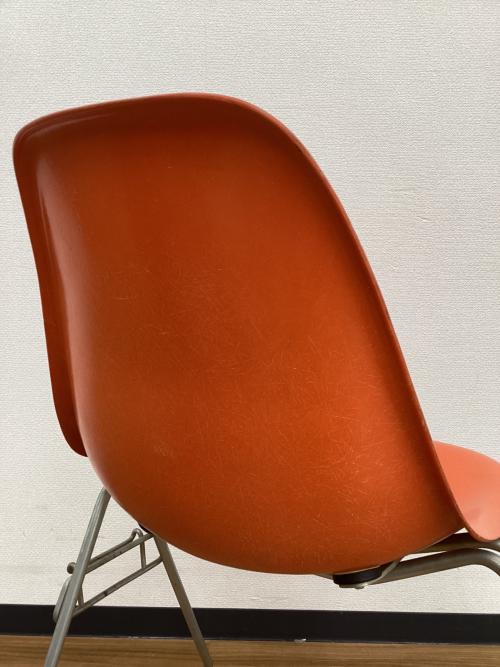 Herman Miller (ハーマンミラー) サイドシェルチェア スタッキングベース Mスタンプ　ラベルあり 推定1959年製