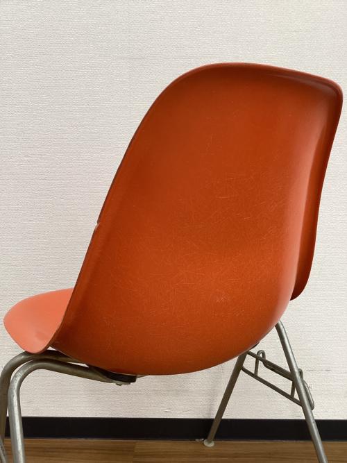 Herman Miller (ハーマンミラー) サイドシェルチェア スタッキングベース Mスタンプ　ラベルあり 推定1959年製