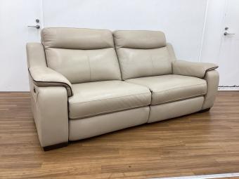 IDC大塚家具 (アイディーシーオオツカカグ) 電動リクライニングソファー ベージュ L/S