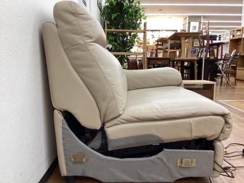 IDC大塚家具 (アイディーシーオオツカカグ) 電動リクライニングソファー ベージュ L/S