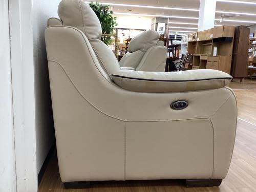 IDC大塚家具 (アイディーシーオオツカカグ) 電動リクライニングソファー ベージュ L/S