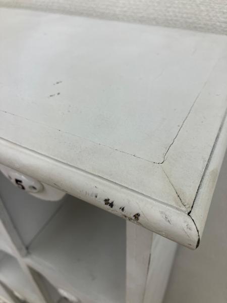キャビネット アンティーク風家具 ビンテージ加工 ホワイト NUMBERS キャビネット アンティーク風家具 ビンテージ加工 ホワイト NUMBERS