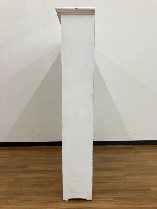 キャビネット アンティーク風家具 ビンテージ加工 ホワイト NUMBERS CABINET