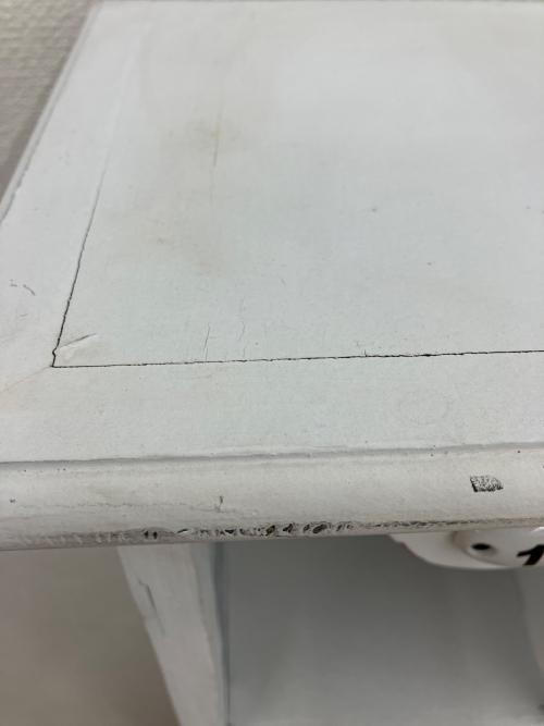 キャビネット アンティーク風家具 ビンテージ加工 ホワイト NUMBERS CABINET