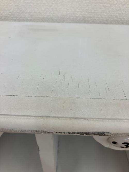 キャビネット アンティーク風家具 ビンテージ加工 ホワイト NUMBERS CABINET