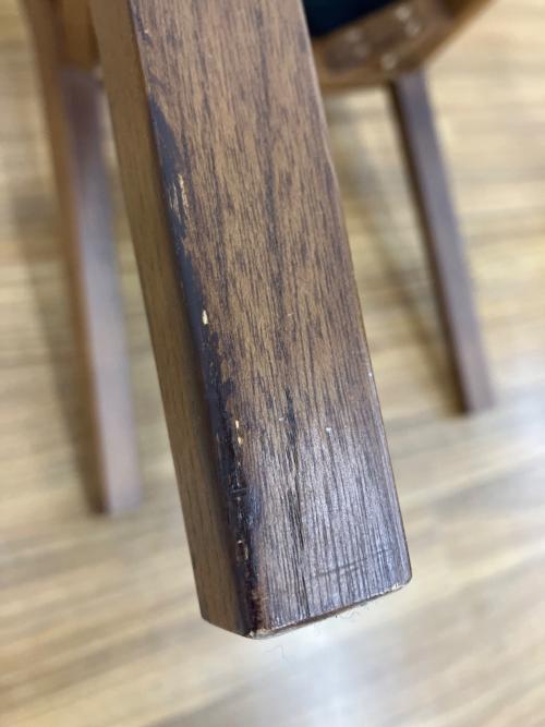 ACME Furniture (アクメファニチャー) CARDIFF CHAIR ブラック×ブラウン