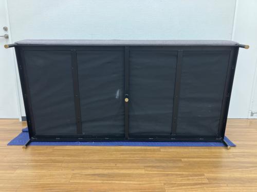 KANADEMONO (カナデモノ) SF-139-L 幅:約180㎝ ロータイプ ファブリック ソファ 2.5 seater グレー クッション付