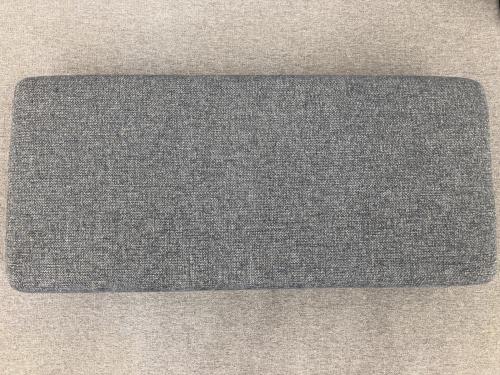 KANADEMONO (カナデモノ) SF-139-L 幅:約180㎝ ロータイプ ファブリック ソファ 2.5 seater グレー クッション付