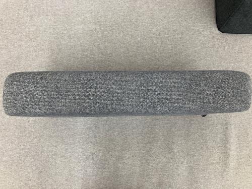 KANADEMONO (カナデモノ) SF-139-L 幅:約180㎝ ロータイプ ファブリック ソファ 2.5 seater グレー クッション付