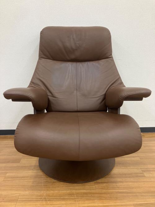 karimoku (カリモク) リクライニングチェアー チェア:RU7400/オットマン:RU0206 ブラウン THE FIRST