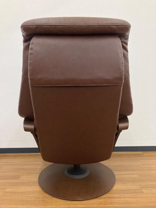 karimoku (カリモク) リクライニングチェアー チェア:RU7400/オットマン:RU0206 ブラウン THE FIRST