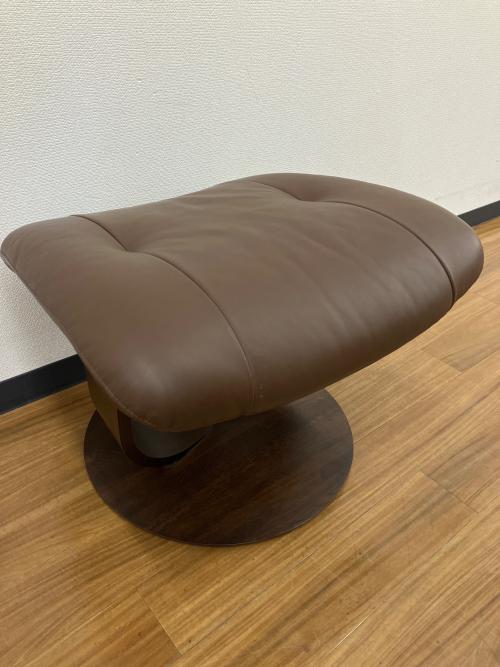 karimoku (カリモク) リクライニングチェアー チェア:RU7400/オットマン:RU0206 ブラウン THE FIRST