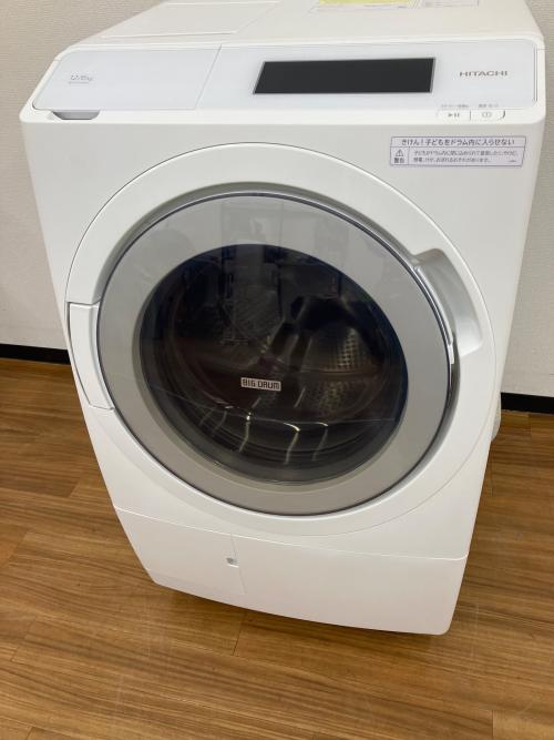 HITACHI (ヒタチ) ドラム式洗濯乾燥機 洗濯12.0kg 乾燥6.0㎏ 2022年製 BD-STX120HL