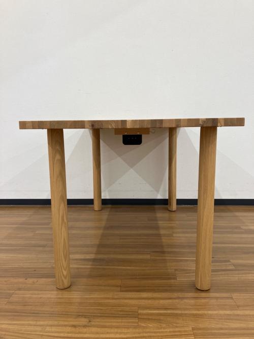 無印良品 (ムジルシリョウヒン) コタツ KC0AGA1A 2021年製 木製ダイニングテーブルコタツ/ヨゴレ有