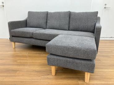 ligne roset (リーンロゼ) オットマン マスタード パフ ファブリック