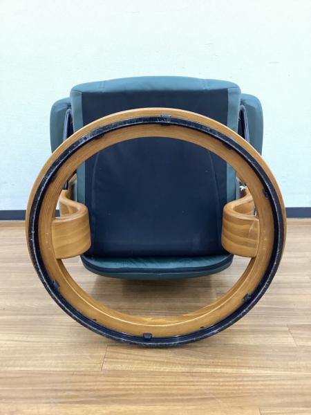 Ekornes (エコーネス) リクライニングチェアー オットマン付 グリーン